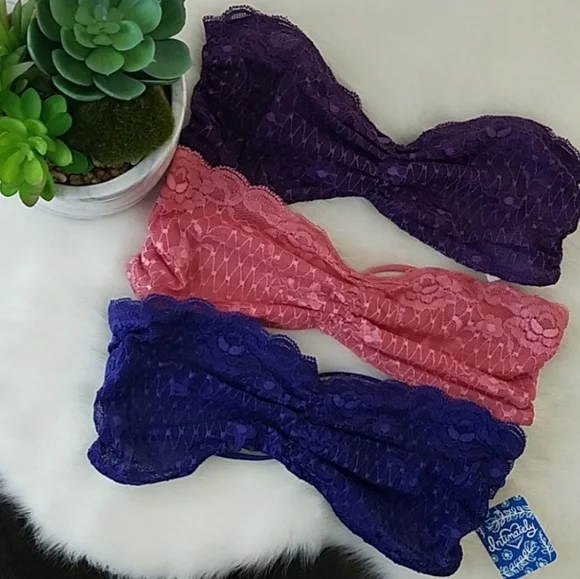 Free People Lace Bandeau Size Small