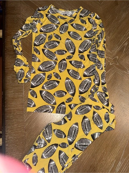 Dreamier Pjs Football Size 8 Bamboo