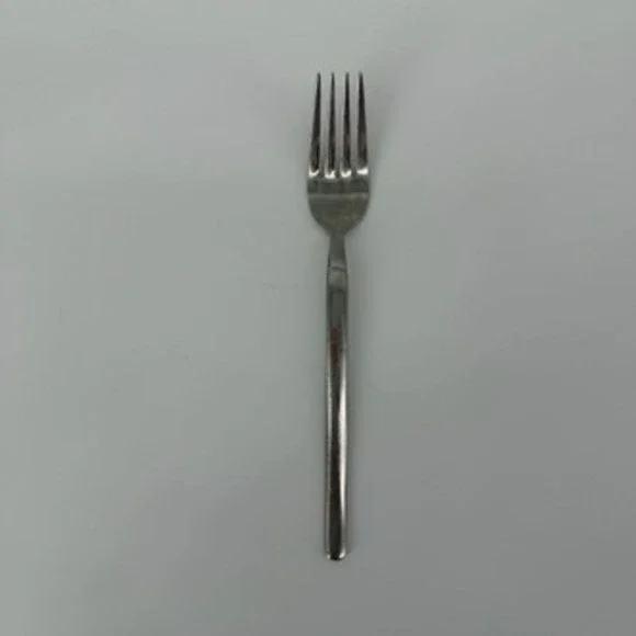 Walco‎ Stainless Steel Dinner Fork Modern Square Handle Silverware 8.25 inch