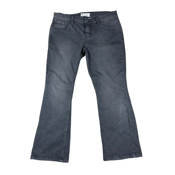Free People Jeans Women's Size 28 Gray Wash Bootcut Denim Casual‎