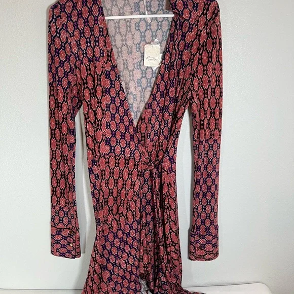 Free People Rhetta‎ wrap dress NWT size XS
