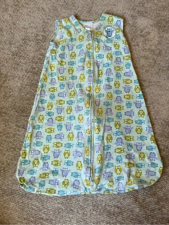 HALO SleepSack Wearable Blanket Owl Print Small 0–6 Months Sleep Bag