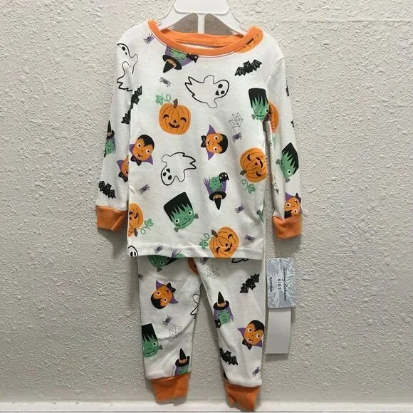 Tommy Bahama Halloween Themed Pajama Set NWT 12M