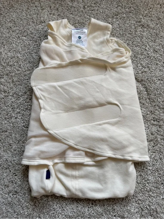 New Preemie Halo SleepSack Swaddle Cream
