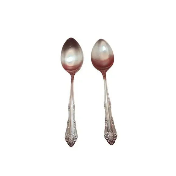 Stanley Roberts Dream Rose Soup Spoons Set of 2 7