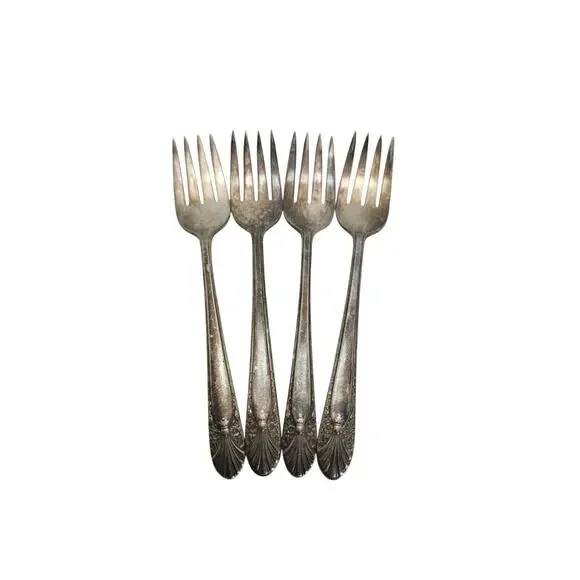 Radiance 1939 Crown Silverplate Salad Forks 6