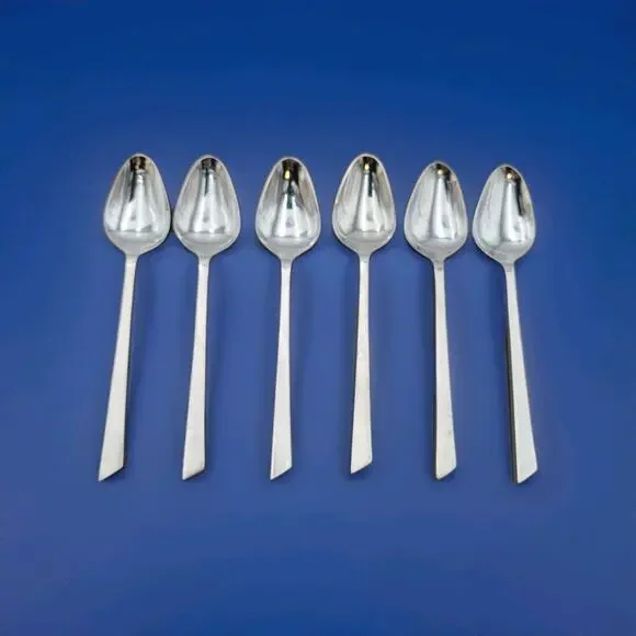 Stanley Roberts CARIF Stainless Flatware Teaspoon 6 Pcs Set Made In Japan