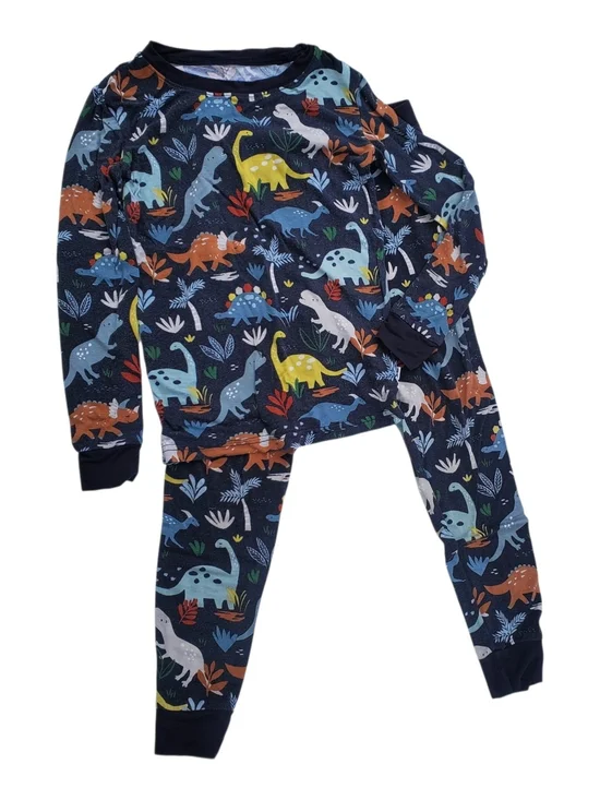 Little Sleepies Jurassic Jungle Two-Piece Pajama Set Boys Size 4T
