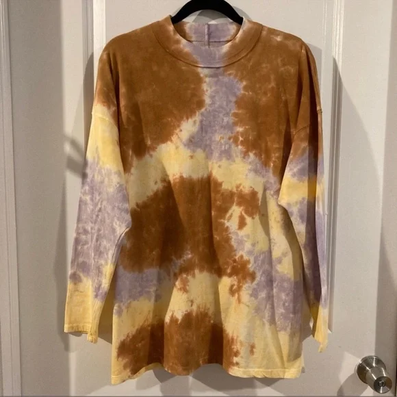 NWT FREE PEOPLE Be Free Tie-Dye Tee Size S