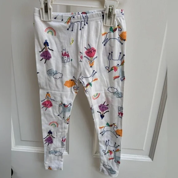 NWOT Carter's 3T Girls Princess Castle Toddler Leggings Pajama Pants