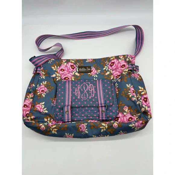 Matilda Jane CARRY IT OFF Messenger Computer Diaper School Bag Make Believe