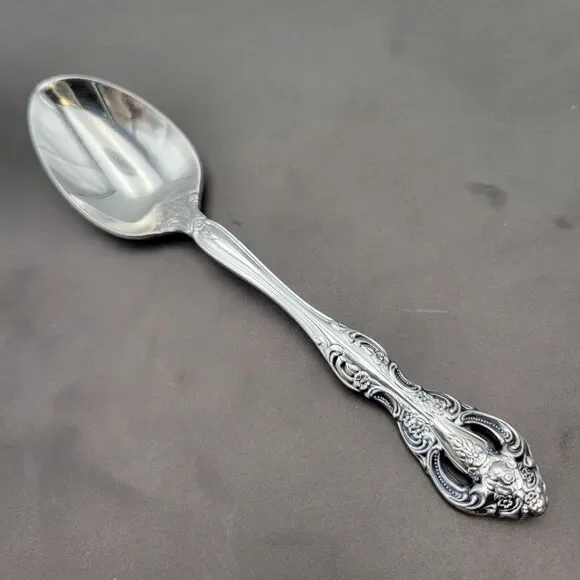 Vintage Oneida Stainless Flatware Michelangelo Teaspoon Coffee Spoon Made Korea