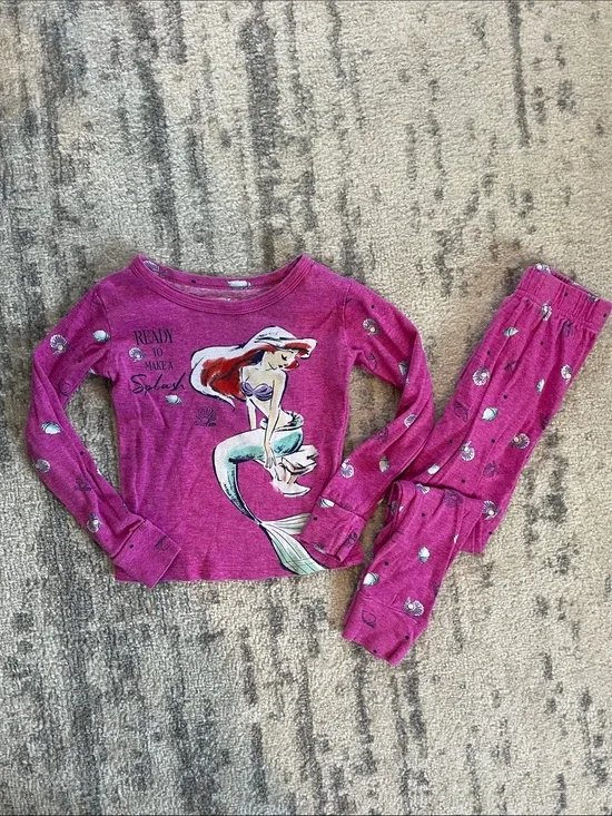 Disney Ariel Little Mermaid Pajama Set