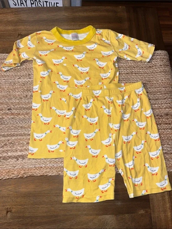 Hanna Andersson pajamas 14-16 2 pc set shorts
