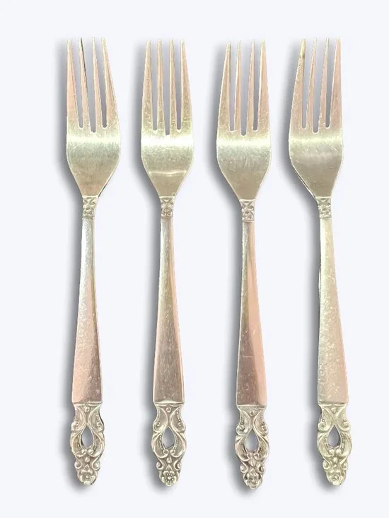 National Stainless Olaf 4 Dinner Forks 7.5