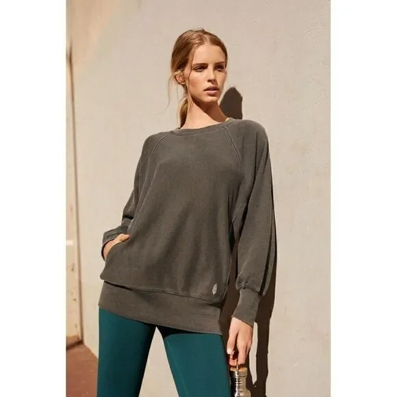 NEW FREE PEOPLE FP MOVEMENT Sz S BETTER DAYS SWEAT