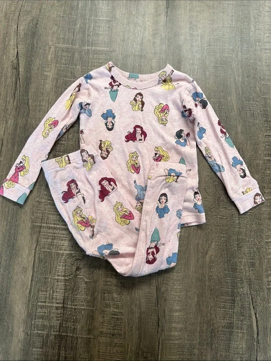 Baby GAP x Disney Pink Princess Pajamas