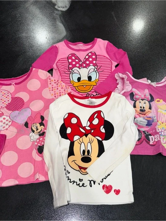 Disney Minnie & Daisy Girls PJ Tops
