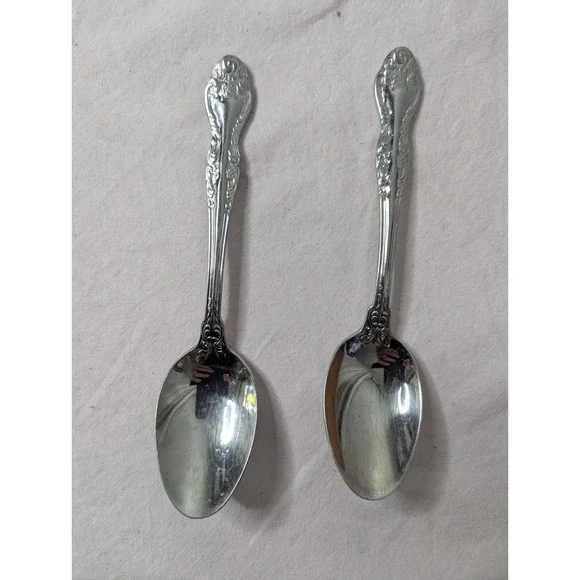 2 lot vintage Onieda Stainless 6