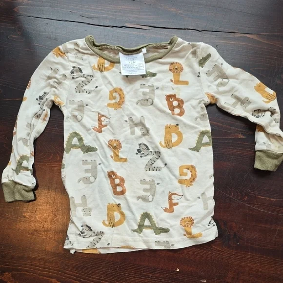 Tres Beau Et Belle ABC Sleep Bamboo Top