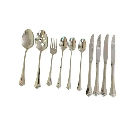 10 Distinction Deluxe Stainless ONEIDA WESTGATE ROYAL‎ CREST Fork Spoon Knife