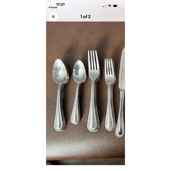 oneida Silverware flatware China 90-184 Dinnerware 29 Pieces