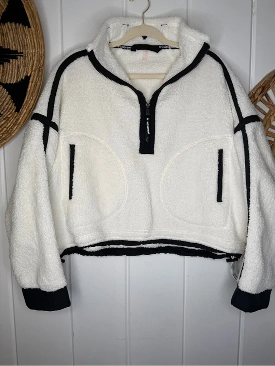 Free people Mountain High Half-Zip Fleece