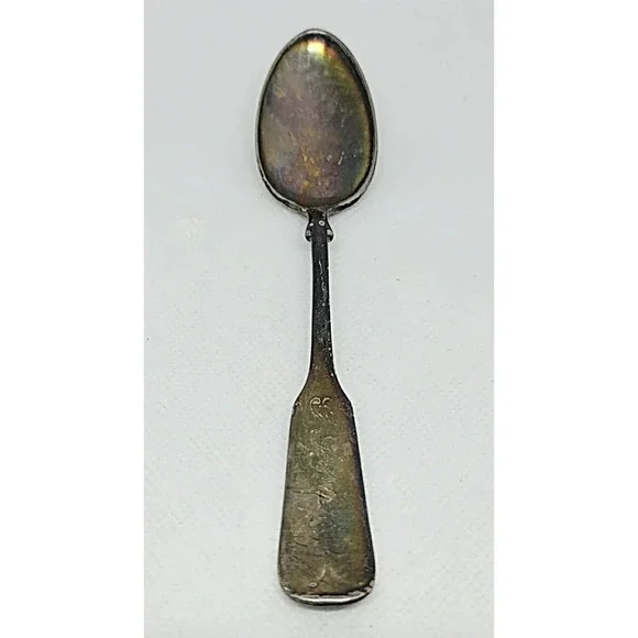 Vintage WMA Rogers A1 Silver Plated Engraved Spoon