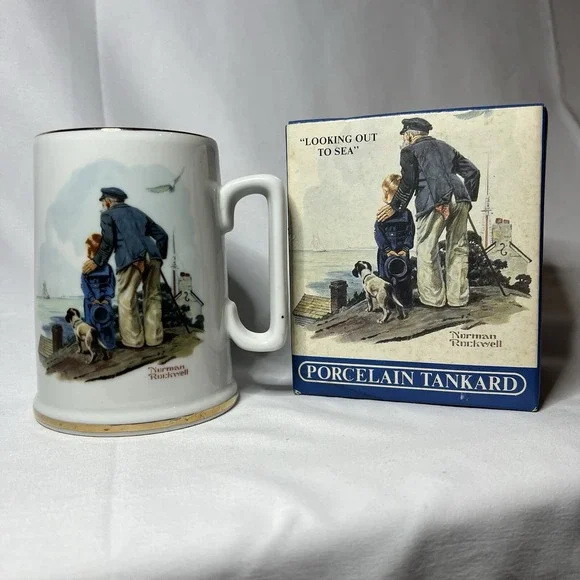 Long John Silver's Norman Rockwell's Collection 1985 