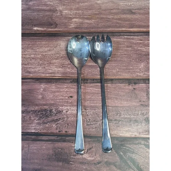 Vintage E P N S Made In England Spoon And Fork 9