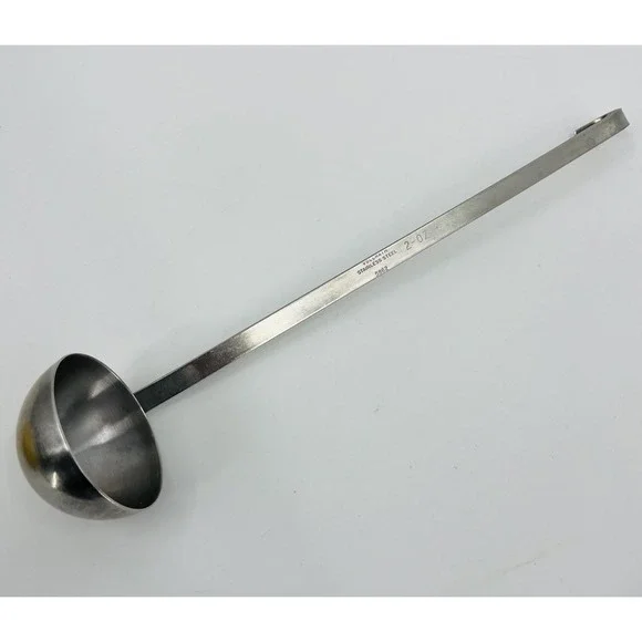 Vollrath 5862 Stainless Steel Ladle 2 Ounce Condiments Dressing