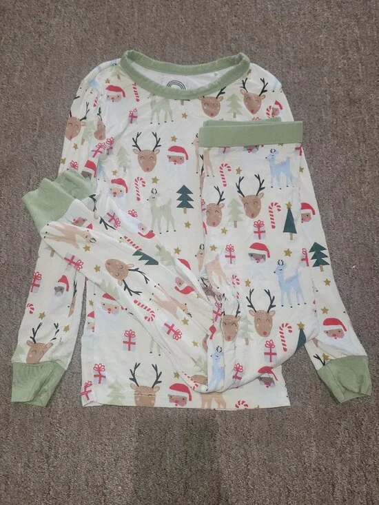 Bamboo Christmas pajamas