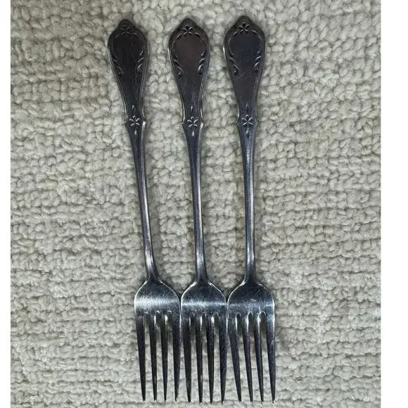 Northland Evening Star Dinner Forks Lot of 3