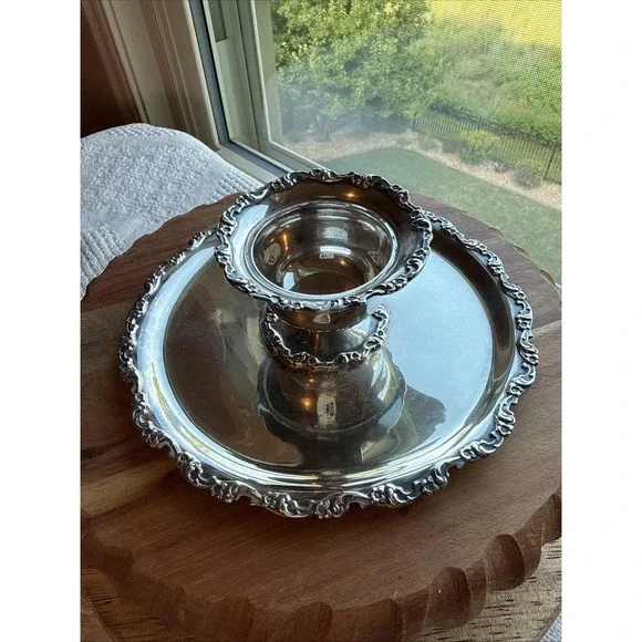 Antique Howard & Co NY 1898 Sterling 925 Bonbon Candy Nut Dish 6.25