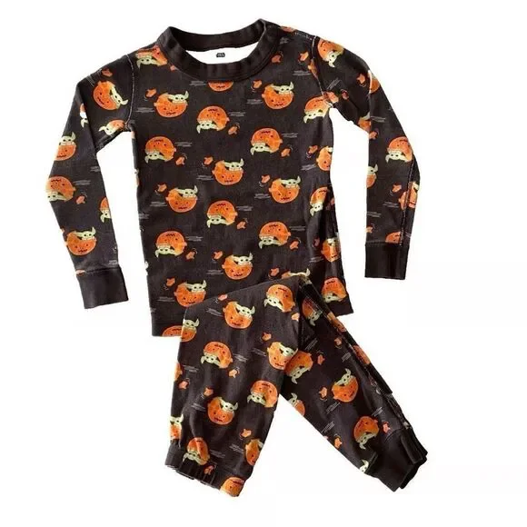 Hanna Andersson Star Wars Grogu Halloween Pajama Set Sz 120cm