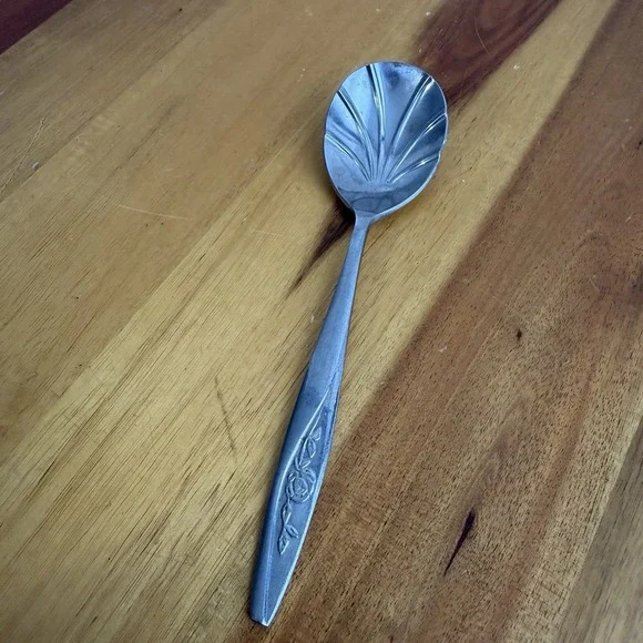 Kaysons Stainless Steel Shell Floral Design Taiwan Replacement‎ Spoon Dining