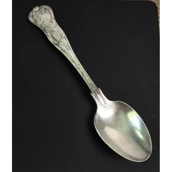 USN US‎ NAVY Kings Pattern Soup Spoon 7 1/4