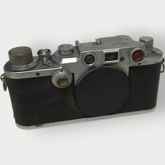 Leica II‎ D.R.P. Ernst Leitz Wetzlar Rangefinder Camera Body ONLY UNTESTED 1933