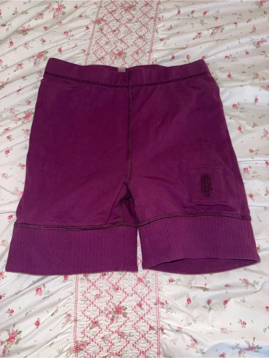 Free People Deep Purple Athletic Shorts