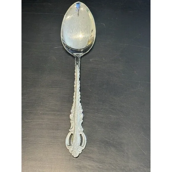 Wallace Stainless COUNTESS Serving Spoon Glossy 18/10 China Flatware