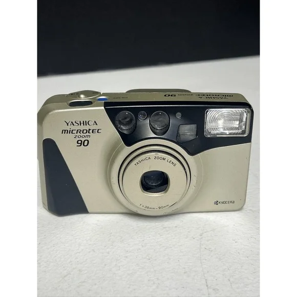 VTG Yashica Microtec Zoom 90 f38-90mm‎ Film Camera For Parts Or Not Working