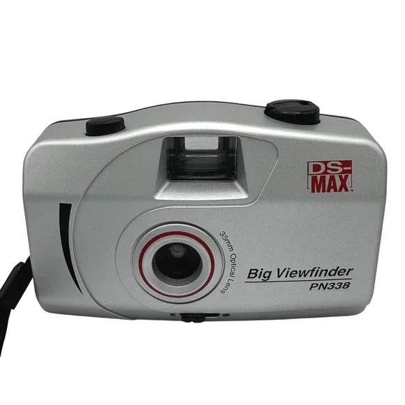 DS-MAX Big Viewfinder PN338 35mm Analog Film Point and‎ Shoot Camera Silver