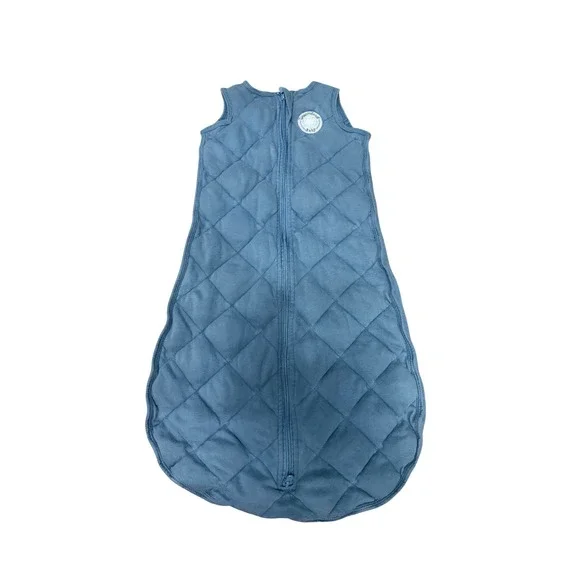 Dreamland Baby Dream Weighted Sack Blue Quilted Sleep Sack Medium 6-12M 15-24lbs