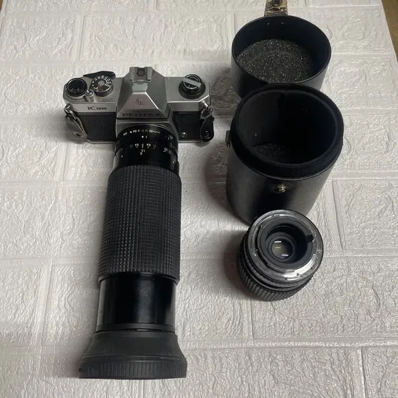 Vtg Asahi Pentax K 1000 Camera SMC Pentax