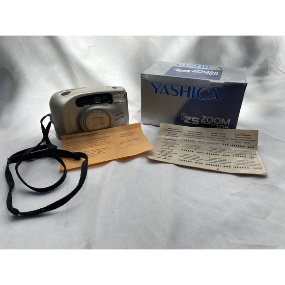 Yashica‎ EZS Zoom 105 35mm PANORAMIC Film Camera *NOT TESTED*