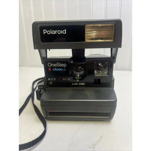 Polaroid One Step Close Up Film Instant Camera - Untested