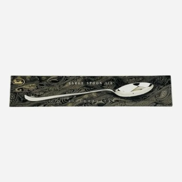 Vintage Studio Silversmiths Silver Plated Kings Pattern Large Spoon 11.5