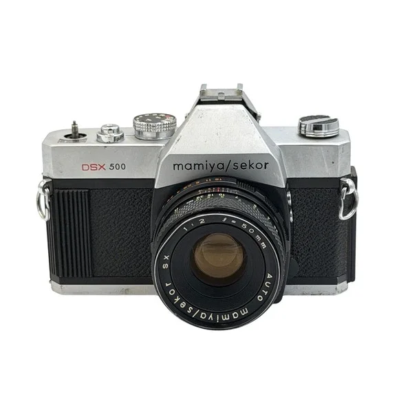 Mamiya Sekor DSX 500 35mm SLR Film Camera with Auto Mamiya-Sekor SX 50mm f2 Read