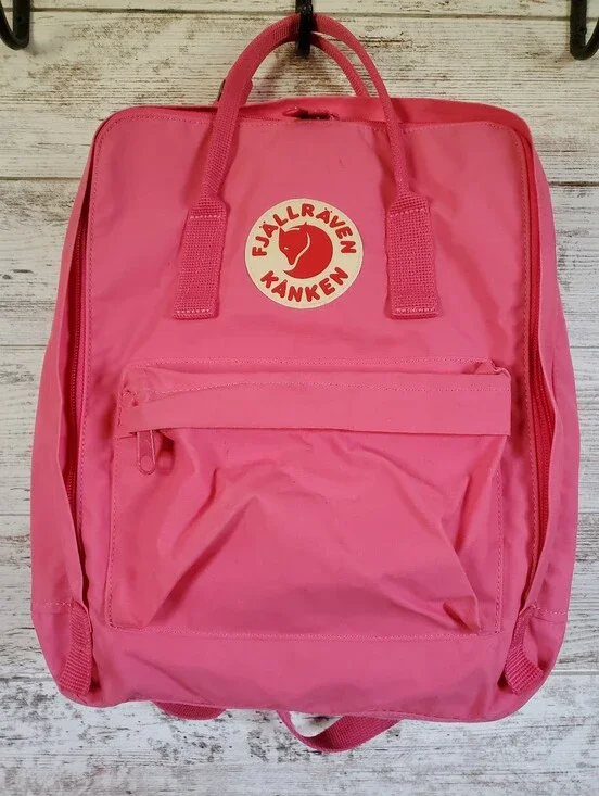 Fjallraven Kanken Backpack Flamingo Pink Everyday School Bag Outdoors