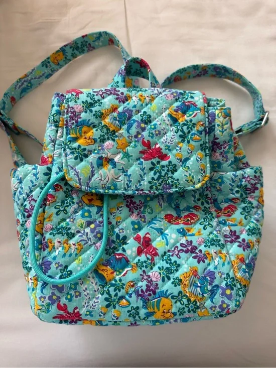 The Little Mermaid Vera Bradley Mini Backpack